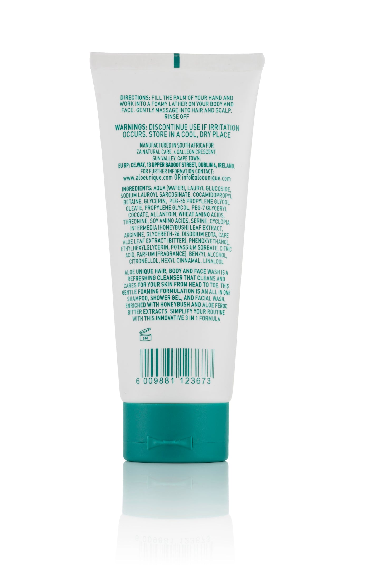 Haar-. Körper- & Gesichtsreiniger, 150 ml